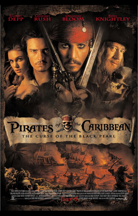 Pirates of the Caribbean [1] – The Curse of the Black Pearl (4 Mars 2013)